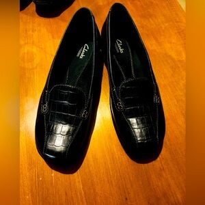 Clark’s leather Black women’s size 9.5 GUC